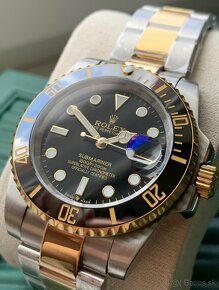 Rolex Submariner Date, Nové, 41mm, Zlato-čierne - 3