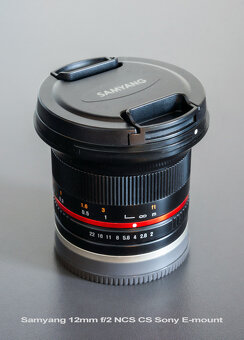 Samyang 12mm f/2 NCS CS Sony E-mount - 3