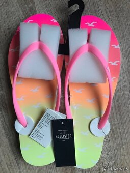 FLIP-FLOP šľapky HOLLISTER  veľ. S ombré - 3