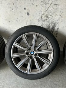 5x112 R18 Hlinikove disky Original BMW 5 G30 G31 + pneu - 3