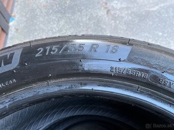 Michelin Primacy 4, 215/55 R18 99V, 4 kusy, letné - 3