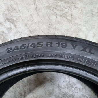 Letné pneumatiky 245/45 R19 CONTINENTAL DOT1521 - 3