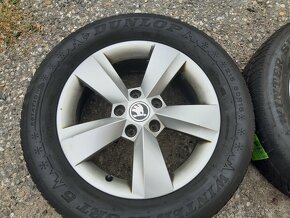 ELEKTRONY ŠKODA KAROQ 5x112r16 obuté 215/60r16 - 3