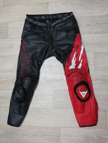 Kožene nohavice Dainese moto. - 3