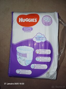 Detské plienky 4 Huggies - 3