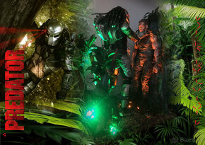 Predator diorama LED – Jungle Hunter a Arnolda Schwar. 1/4 - 3