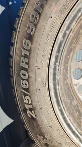 Zimné pneumatiky SUZUKI 5x114,3 215/60R16 KUMHO - 3