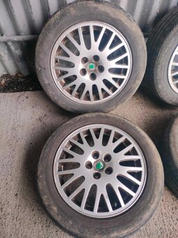 4ks alu disky orig. Škoda 5x100 r16 - 3