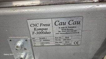 CNC fréza KOMPAS F 3000 duo - 3