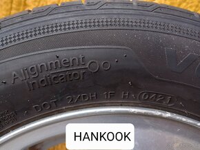 Predám elektróny+ letné pneumatiky 195/65 R15 T Golf4 - 3