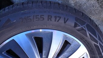 Predam letne kolesa 215/55 R17 Skoda Superb III DRAKON - 3