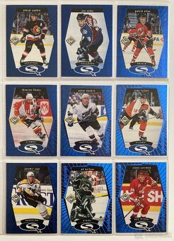 1998-99 Kompletny insert set SQ1-SQ30 Starquest Blue - 3