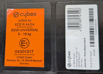 Cybex juno fix 9-18 kg - 3