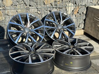 ✅5x112 r17 Tulsa pre Passat b8 a Tiguan stav novych - 3