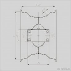 Kompletné koleso 16x6.50-8 - 3