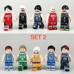 Figúrky futbal + basketbal (8 a 10ks) typ lego – nové - 3