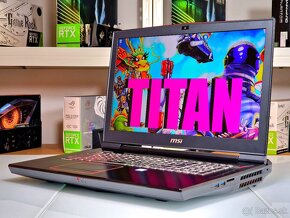 Herný notebook MSI TITAN GT75 | 17,3" 120Hz | GTX 1070 | i7 - 3