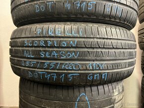 R20 255/55 Pirelli All Season Scorpion 110Y 2x6MM DOT4715 - - 3