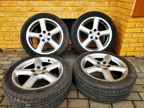 Kolesa 5x114,3 R17 s letními pneu 225/45 R17 se vzorkem 7mm - 3