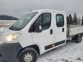 Citroën Jumper 2.2 96Kw 130k Valnik 3.5 t 7 Miestny - 3