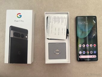 Google Pixel 7 PRO 128GB, čierna farba, TOP stav - 3