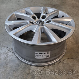 Kvalitné Volkswagen disky 5x130 R18 ET53 - 3