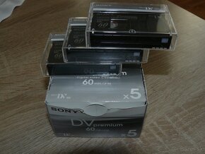 mini DV videokazety SONY -PANASONIC - 3