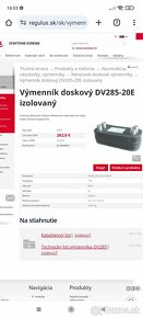 Výmenník Regulus Dv 285-20 - 3