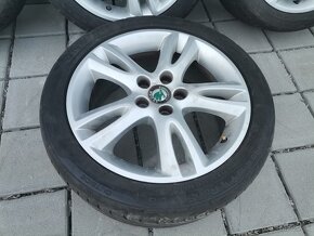 Alu disky 5x100 R16 Škoda + 205/45 R16 letné pneumatiky - 3