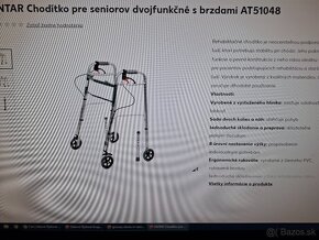 Chodítko ANTAR AT-51048 pre seniorov a na rehabilitáciu - 3