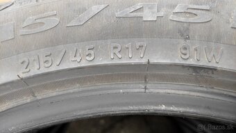 Letné pneumatiky 215/45 R17 91W - 3