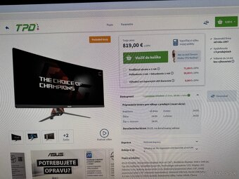 Herný pc + herný monitor + DARČEK V HODNOTE 150€ - 3