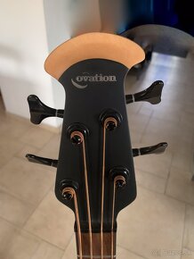 Predám elektroakustickú basgitaru Ovation Elite B778TX - 3