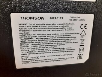 Smart LED Thompson s Androidom 40" - 3