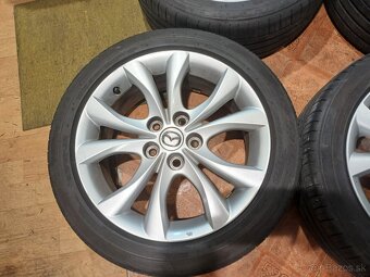 hlinikové disky org.Mazda 3,-5,-6/Sw--7Jx17-ET-52,5--5x114,3 - 3