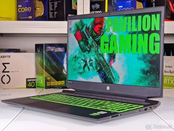 Herný notebook HP GAMING | 144Hz | i7-9750H | GTX 1660Ti 6GB - 3