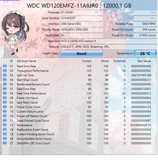 Externý HDD WD Elements 12TB - 3