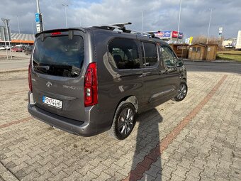 Toyota Proace City Verso XL 1,2L benzín 96kw/130PS automat - 3