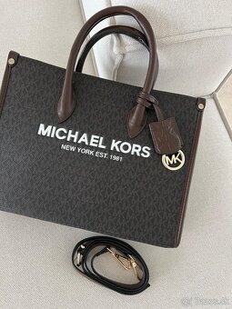 Michael Kors velká kabelka hnedá - 3