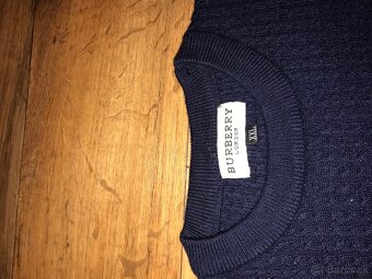 BURBERRY pánsky sveter namornicka XL made on italy - 3