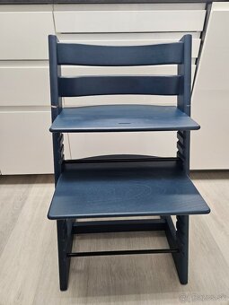 Stokke tripp trapp modrá NAJNOVŠÍ MODEL - 3