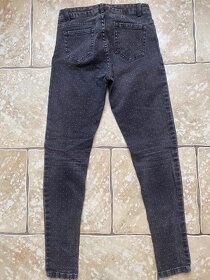 Bodkované skinny nohavice RESERVED - 36 - 3