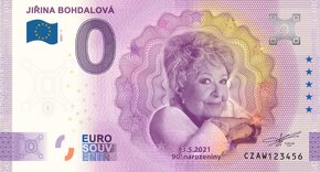 0 euro souvenir bankovky - 3