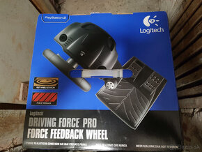 Herny volant Logitech Driving Force Pro pre PS2 a PC - 3