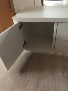 IKEA biela skrinka top stav - 3