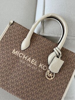 Michael Kors velká kabelka béžová - 3