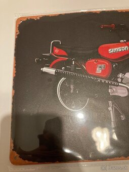 Simson S51 plechové cedule 30x20 - 3