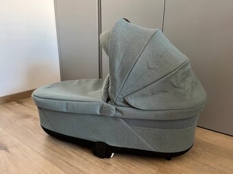 Vanicka Cybex Cot S Lux Gold Sky Blue + plastenka +2plachty - 3