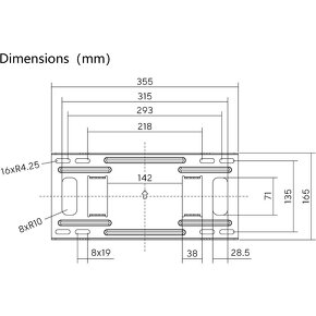 Stell SHO 4620 tv stojan na stenu - 3