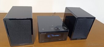 Predám čierny audio systém Denon Ceol DRA-N4 - 3